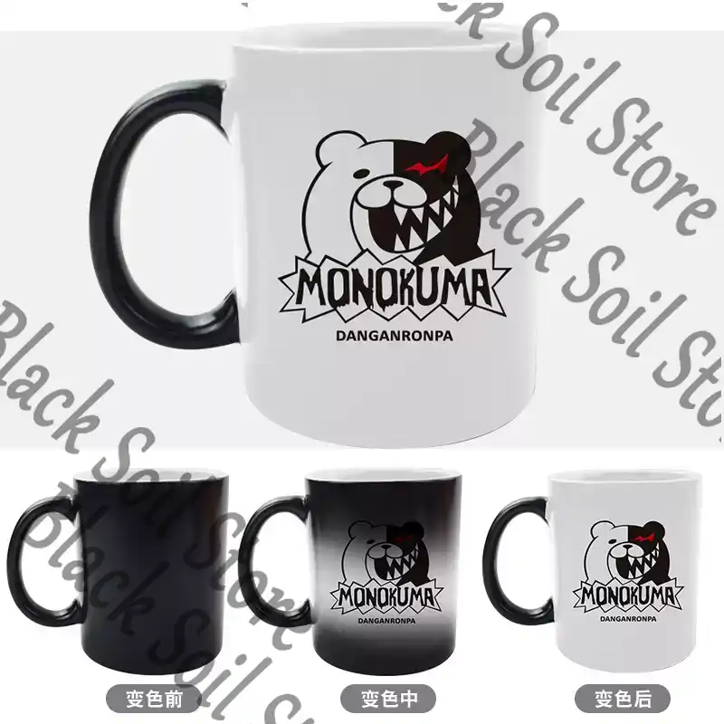 Anime Merchandise Mugs - Caneca de Cerâmica que Muda de