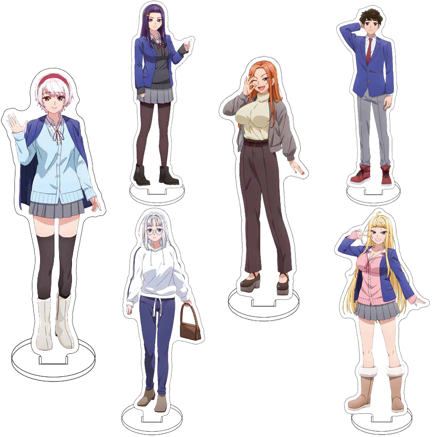 Anime Merchandise Collection - Suporte para Figuras de Acrílico de
